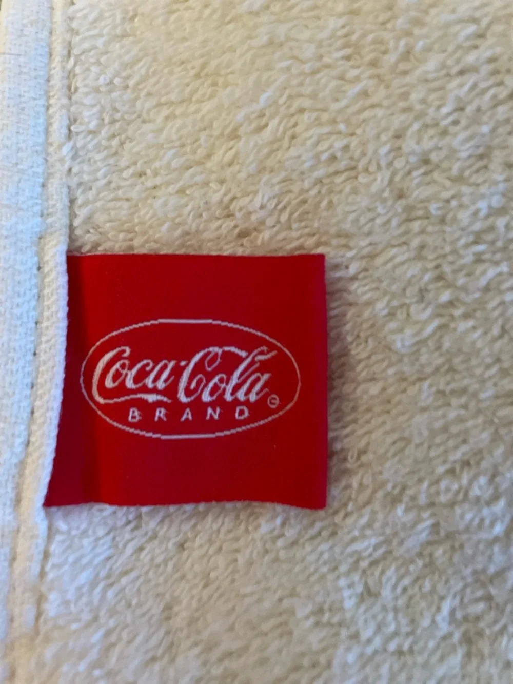 Coca-Cola beach towel